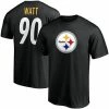 Men's Fanatics Branded T.J. Watt Black Pittsburgh Steelers Player Icon Name & Number T-Shirt -Metaverse shop unnamed file 7605
