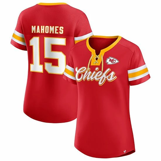 Women's Fanatics Branded Patrick Mahomes Red Kansas City Chiefs Athena Name & Number Notch Neck T-Shirt Women's Fanatics Branded Patrick Mahomes Red Kansas City Chiefs Athena Name & Number Notch Neck T-Shirt -Metaverse shop unnamed file 766