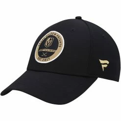 Men's Fanatics Branded Black Vegas Golden Knights Authentic Pro Team Training Camp Practice Flex Hat