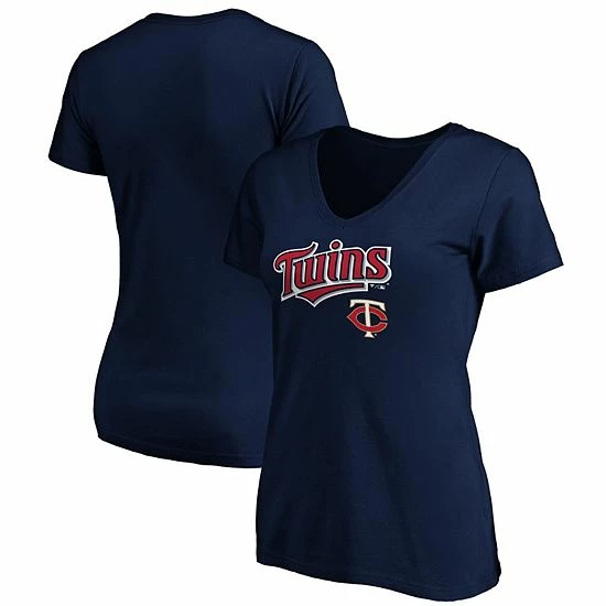 Women's Fanatics Branded Navy Minnesota Twins Team Logo Lockup V-Neck T-Shirt Women's Fanatics Branded Navy Minnesota Twins Team Logo Lockup V-Neck T-Shirt -Metaverse shop unnamed file 7738