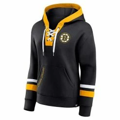 Women's Fanatics Branded Black Boston Bruins Bombastic Exclusive Lace-Up Pullover Hoodie 4 Women's Fanatics Branded Black Boston Bruins Bombastic Exclusive Lace-Up Pullover Hoodie -Metaverse shop unnamed file 775