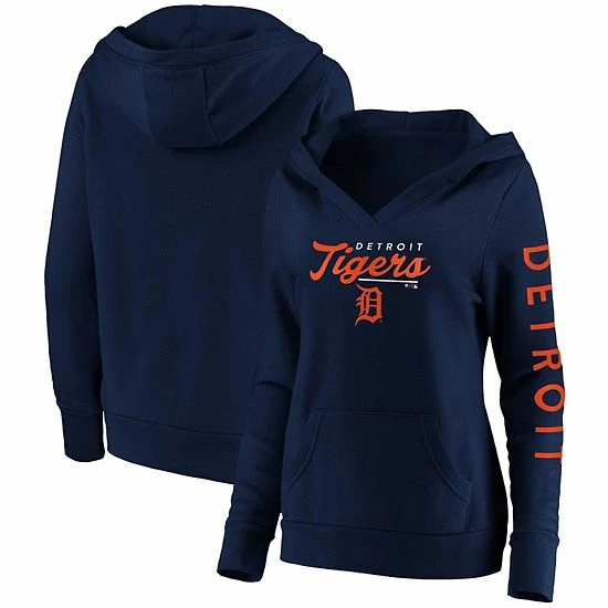 Women's Fanatics Branded Navy Detroit Tigers Core High Class Crossover Pullover Hoodie Women's Fanatics Branded Navy Detroit Tigers Core High Class Crossover Pullover Hoodie -Metaverse shop unnamed file 7754