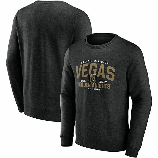 Men's Fanatics Branded Black Vegas Golden Knights Classic Move Pullover Sweatshirt 3 Men's Fanatics Branded Black Vegas Golden Knights Classic Move Pullover Sweatshirt