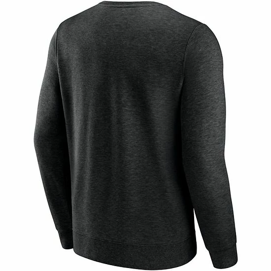 Men's Fanatics Branded Black Vegas Golden Knights Classic Move Pullover Sweatshirt 6 Men's Fanatics Branded Black Vegas Golden Knights Classic Move Pullover Sweatshirt - Image 4