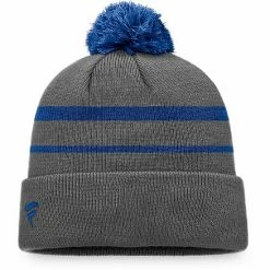 Men's Fanatics Branded Charcoal/Royal Buffalo Sabres Cuffed Knit Hat With Pom 4 Men's Fanatics Branded Charcoal/Royal Buffalo Sabres Cuffed Knit Hat With Pom -Metaverse shop unnamed file 7846
