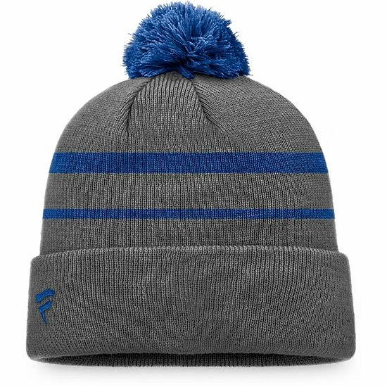Men's Fanatics Branded Charcoal/Royal Buffalo Sabres Cuffed Knit Hat with Pom Men's Fanatics Branded Charcoal/Royal Buffalo Sabres Cuffed Knit Hat With Pom -Metaverse shop unnamed file 7846