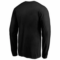 Men's Fanatics Branded Black Seattle Kraken Primary Logo Long Sleeve T-Shirt -Metaverse shop unnamed file 7876