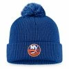 Men's Fanatics Branded Royal New York Islanders Core Primary Logo Cuffed Knit Hat With Pom -Metaverse shop unnamed file 7935