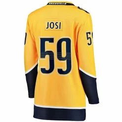 Women's Fanatics Branded Roman Josi Gold Nashville Predators Premier Breakaway Player Jersey -Metaverse shop unnamed file 7944