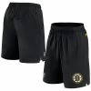 Men's Fanatics Branded Black Boston Bruins Authentic Pro Rink Shorts
