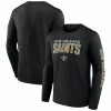 Men's Fanatics Branded Black New Orleans Saints Wordmark Go The Distance Long Sleeve T-Shirt 1 Men's Fanatics Branded Black New Orleans Saints Wordmark Go The Distance Long Sleeve T-Shirt -Metaverse shop unnamed file 7966