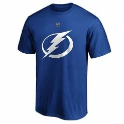 Men's Fanatics Branded Victor Hedman Blue Tampa Bay Lightning Authentic Stack Name & Number T-Shirt -Metaverse shop unnamed file 7982