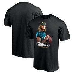 Men's Fanatics Branded Trevor Lawrence Black Jacksonville Jaguars Player Graphic T-Shirt -Metaverse shop unnamed file 7998