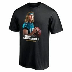 Men's Fanatics Branded Trevor Lawrence Black Jacksonville Jaguars Player Graphic T-Shirt -Metaverse shop unnamed file 7999