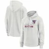 Women's Fanatics Branded Ash New York Rangers True Classics Legacy Quarter-Zip Hoodie