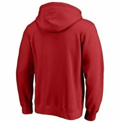 Men's Fanatics Branded Red Miami Heat Primary Team Logo Pullover Hoodie -Metaverse shop unnamed file 8066