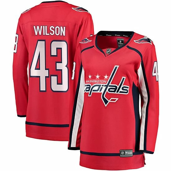 Women's Fanatics Branded Tom Wilson Red Washington Capitals Home Premier Breakaway Player Jersey Women's Fanatics Branded Tom Wilson Red Washington Capitals Home Premier Breakaway Player Jersey -Metaverse shop unnamed file 8087