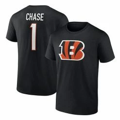 Men's Fanatics Branded Ja'Marr Chase Black Cincinnati Bengals Player Icon Name & Number T-Shirt 3 Men's Fanatics Branded Ja'Marr Chase Black Cincinnati Bengals Player Icon Name & Number T-Shirt -Metaverse shop unnamed file 814