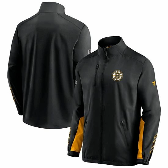 Men's Fanatics Branded Black Boston Bruins Authentic Pro Locker Room Rinkside Full-Zip Jacket Men's Fanatics Branded Black Boston Bruins Authentic Pro Locker Room Rinkside Full-Zip Jacket -Metaverse shop unnamed file 818