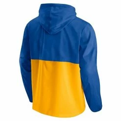 Men's Fanatics Branded Blue/Gold St. Louis Blues Thrill Seeker Anorak Half-Zip Jacket 5 Men's Fanatics Branded Blue/Gold St. Louis Blues Thrill Seeker Anorak Half-Zip Jacket -Metaverse shop unnamed file 8244