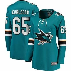 Women's Fanatics Branded Erik Karlsson Teal San Jose Sharks Home Premier Breakaway Player Jersey -Metaverse shop unnamed file 8275