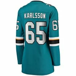 Women's Fanatics Branded Erik Karlsson Teal San Jose Sharks Home Premier Breakaway Player Jersey -Metaverse shop unnamed file 8277