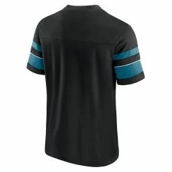 Men's Fanatics Branded Black Jacksonville Jaguars Textured Hashmark V-Neck T-Shirt -Metaverse shop unnamed file 8289
