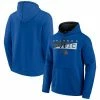 Men's Fanatics Branded Blue/Black Orlando Magic Split The Crowd Pullover Hoodie -Metaverse shop unnamed file 8290