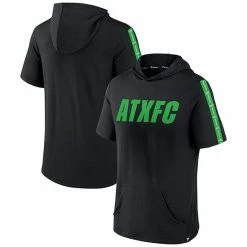 Men's Fanatics Branded Black Austin FC Definitive Victory Short-Sleeved Pullover Hoodie
