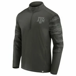 Men's Fanatics Branded Black Texas A&M Aggies OHT Military Appreciation Guardian Quarter-Zip Top -Metaverse shop unnamed file 8409