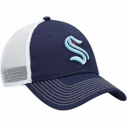 Men's Fanatics Branded Deep Sea Blue Seattle Kraken Core Primary Trucker Snapback Hat 5 Men's Fanatics Branded Deep Sea Blue Seattle Kraken Core Primary Trucker Snapback Hat -Metaverse shop unnamed file 8417
