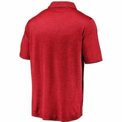Men's Fanatics Branded Red Los Angeles Angels Iconic Striated Primary Logo Polo -Metaverse shop unnamed file 8430