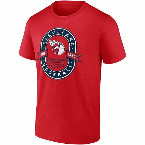 Men's Fanatics Branded Red Cleveland Guardians Iconic Glory Bound T-Shirt 5 Men's Fanatics Branded Red Cleveland Guardians Iconic Glory Bound T-Shirt - Image 3