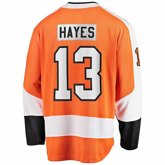 Men's Fanatics Branded Kevin Hayes Orange Philadelphia Flyers Home Premier Breakaway Player Jersey 5 Men's Fanatics Branded Kevin Hayes Orange Philadelphia Flyers Home Premier Breakaway Player Jersey - Image 3