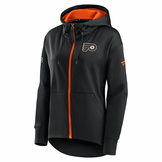 Women's Fanatics Branded Black Philadelphia Flyers Authentic Pro Rink Full-Zip Hoodie Women's Fanatics Branded Black Philadelphia Flyers Authentic Pro Rink Full-Zip Hoodie -Metaverse shop unnamed file 8473
