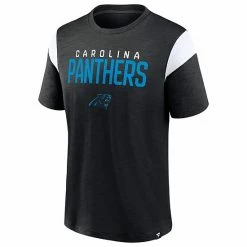 Men's Fanatics Branded Black Carolina Panthers Home Stretch Team T-Shirt -Metaverse shop unnamed file 8492