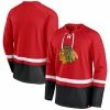 Men's Fanatics Branded Red/Black Chicago Blackhawks Super Mission Slapshot Lace-Up Pullover Sweatshirt 2 Men's Fanatics Branded Red/Black Chicago Blackhawks Super Mission Slapshot Lace-Up Pullover Sweatshirt -Metaverse shop unnamed file 850