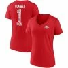 Women's Fanatics Branded Red Kansas City Chiefs Team Mother's Day V-Neck T-Shirt -Metaverse shop unnamed file 8502