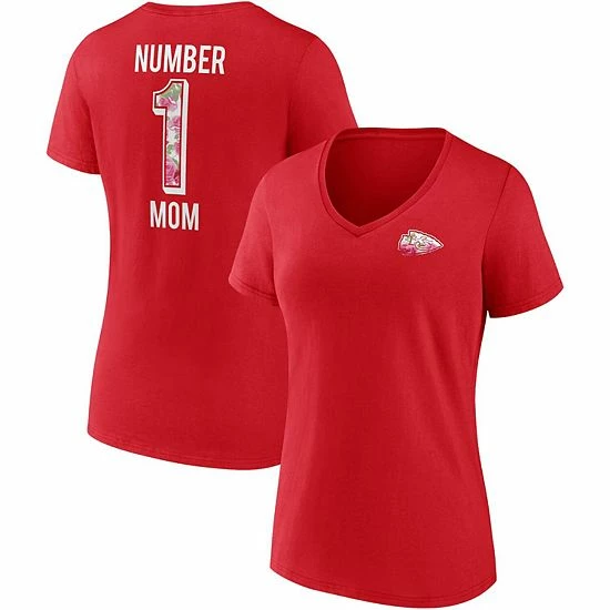 Women's Fanatics Branded Red Kansas City Chiefs Team Mother's Day V-Neck T-Shirt Women's Fanatics Branded Red Kansas City Chiefs Team Mother's Day V-Neck T-Shirt -Metaverse shop unnamed file 8502