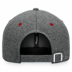 Men's Fanatics Branded Heathered Charcoal Chicago Blackhawks Adjustable Hat -Metaverse shop unnamed file 8509