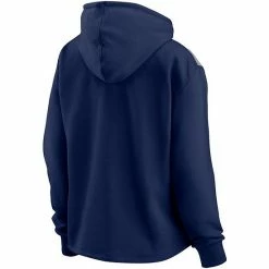 Women's Fanatics Branded Navy New York Yankees Iconic Overslide Color-Block Quarter-Zip Hoodie 5 Women's Fanatics Branded Navy New York Yankees Iconic Overslide Color-Block Quarter-Zip Hoodie -Metaverse shop unnamed file 857