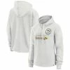 Women's Fanatics Branded Ash Pittsburgh Penguins True Classics Legacy Quarter-Zip Hoodie