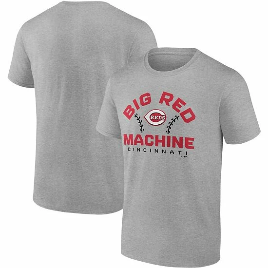 Men's Fanatics Branded Gray Cincinnati Reds Iconic Go for Two T-Shirt Men's Fanatics Branded Gray Cincinnati Reds Iconic Go For Two T-Shirt -Metaverse shop unnamed file 8596