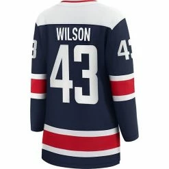 Women's Fanatics Branded Tom Wilson Navy Washington Capitals Alternate 2020/21 Premier Breakaway Player Jersey -Metaverse shop unnamed file 8615