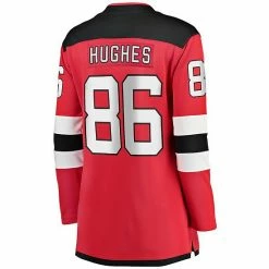 Women's Fanatics Branded Jack Hughes Red New Jersey Devils Home Premier Breakaway Jersey 5 Women's Fanatics Branded Jack Hughes Red New Jersey Devils Home Premier Breakaway Jersey -Metaverse shop unnamed file 8619