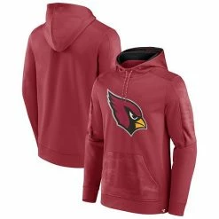 Men's Fanatics Branded Cardinal Arizona Cardinals On The Ball Pullover Hoodie -Metaverse shop unnamed file 8629