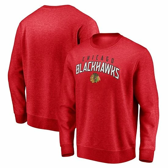 Men's Fanatics Branded Red Chicago Blackhawks Gameday Arch Pullover Sweatshirt Men's Fanatics Branded Red Chicago Blackhawks Gameday Arch Pullover Sweatshirt -Metaverse shop unnamed file 866
