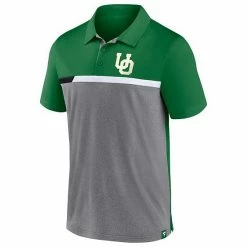 Men's Fanatics Branded Green/Heathered Gray Oregon Ducks Split Block Color Block Polo 8 Men's Fanatics Branded Green/Heathered Gray Oregon Ducks Split Block Color Block Polo -Metaverse shop unnamed file 8676