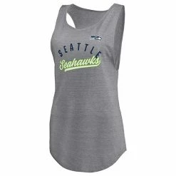 Women's Fanatics Branded Heathered Gray Seattle Seahawks Quality Time Scoop Neck Tri-Blend Tank Top 4 Women's Fanatics Branded Heathered Gray Seattle Seahawks Quality Time Scoop Neck Tri-Blend Tank Top -Metaverse shop unnamed file 8680