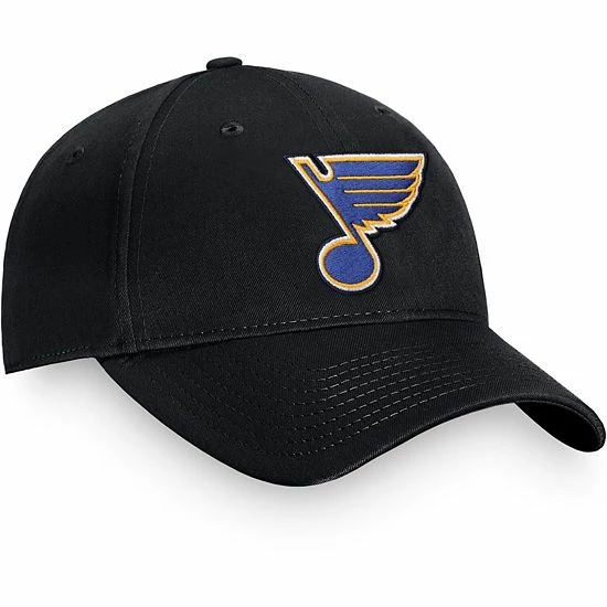 Men's Fanatics Branded Black St. Louis Blues Snapback Hat Men's Fanatics Branded Black St. Louis Blues Snapback Hat -Metaverse shop unnamed file 8689